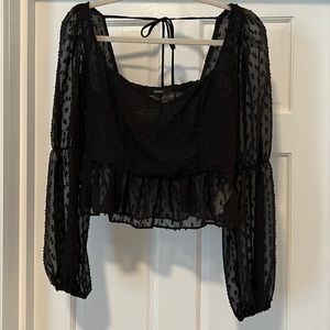 Forever 21 Sheer Blouse